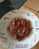 Three-Color Rice with Ground Beef