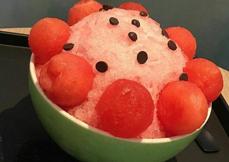 Easiest Way to Make Any-night-of-the-week Watermelon Icecream