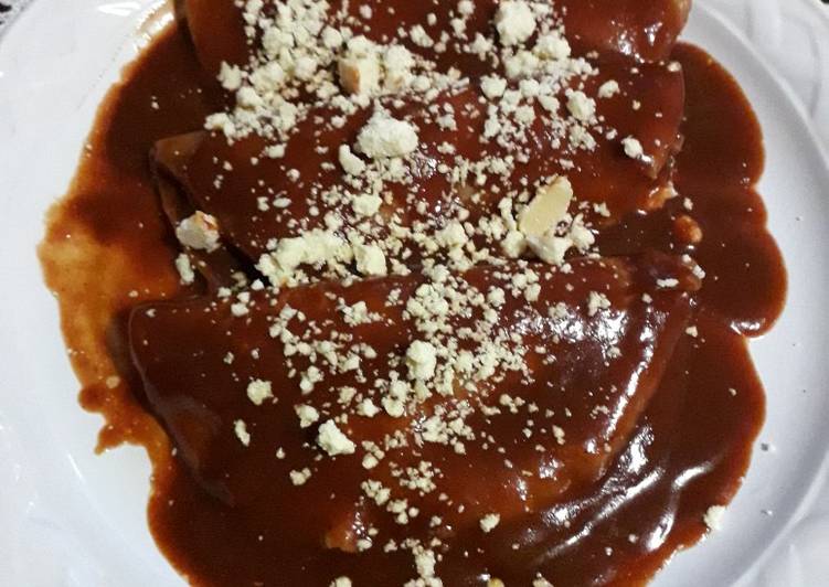 Enchiladas económicas y fáciles