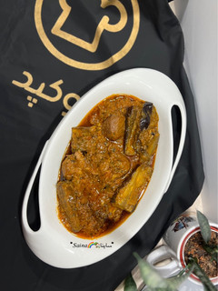 عکسی از دستور خورش سیر داغ نعنا داغ 🧄🌿