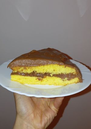 Nutellás csokoládés torta recept fotója