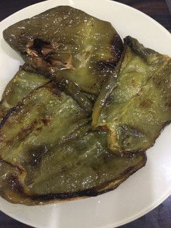 Una foto de Pimientos verdes al horno