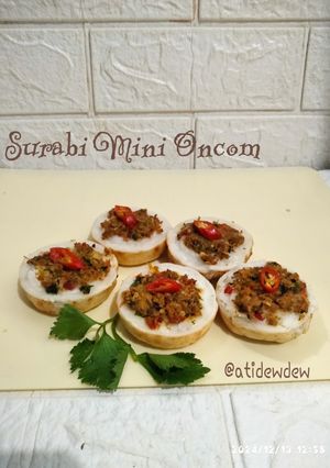 Foto resep *Surabi Mini Oncom*