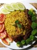 Nasi Mandhi Daging Sapi | Beef Mandhi Rice