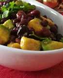 Ensalada de Caraotas y Aguacate