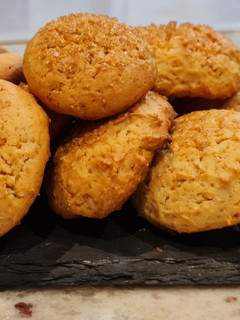 Una foto de Galletas de natillas y canela