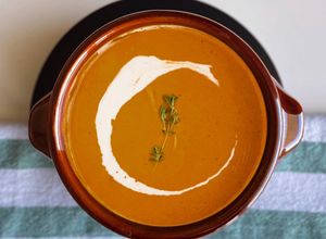 Φωτογραφία της συνταγής Butternut Squash Soup (Κολοκυθόσουπα)