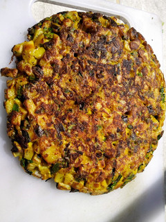 Una foto de Tortilla de papas suculenta.... 😂