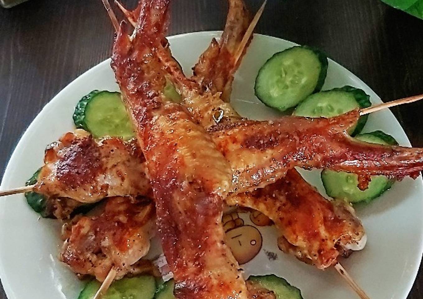 Sate Sayap Ayam Pedas