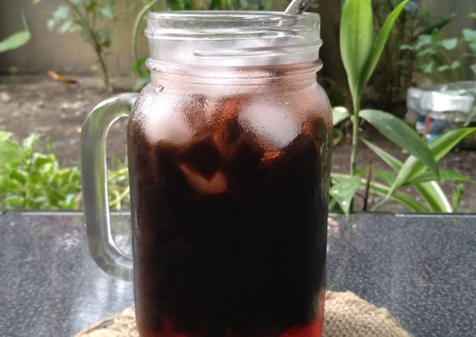 Recipe: Yummy Es Cao (Cincau hitam janggelan)