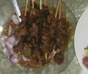 Resep mudah Sate kambing anti alot dan amis Nikmat Lezat