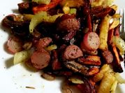A picture of radish stir fry