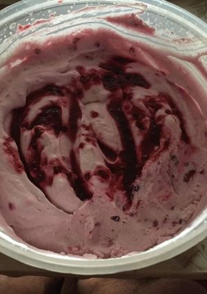 Eper fagyi recept fotója