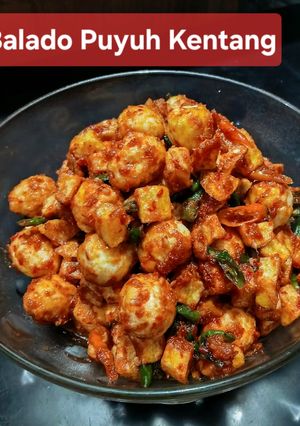 Foto resep 100. Balado Puyuh Kentang