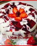 Gelatina de Tres Leches con Fresa🍓🍓