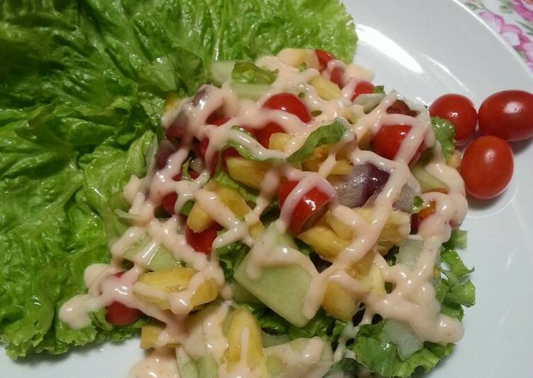 Langkah Mudah untuk Menyiapkan Salad Tomat Cherry?, Enak