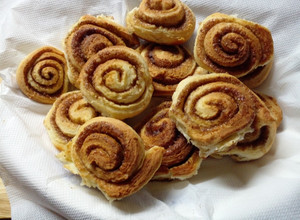 Una foto de Rolls de canela