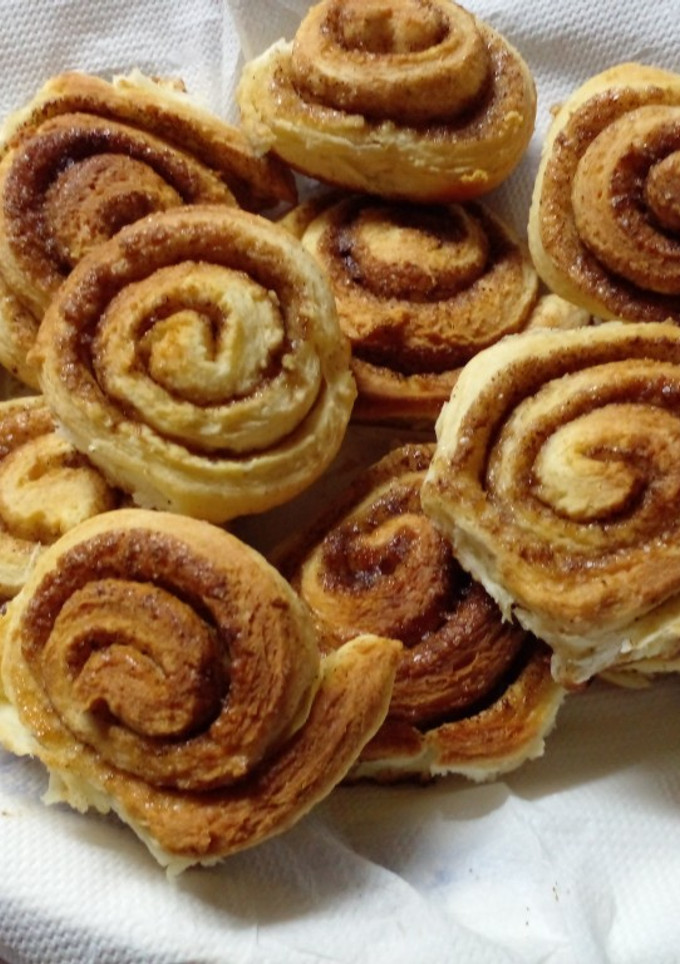 Una foto de Rolls de canela