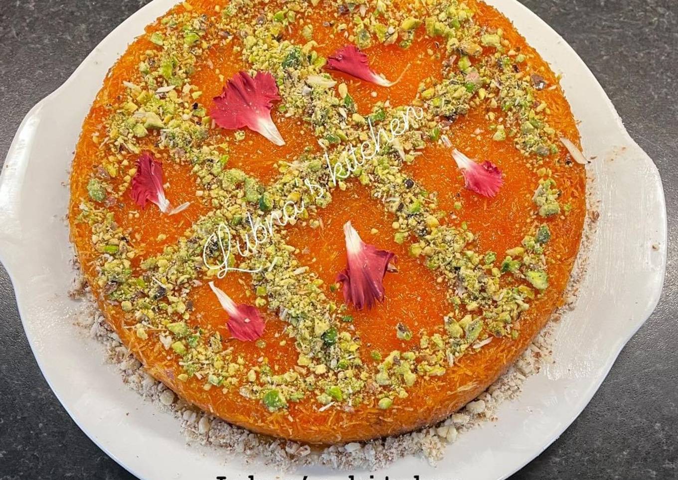 Kunafa Cake: