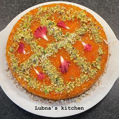 A picture of Kunafa Cake:.