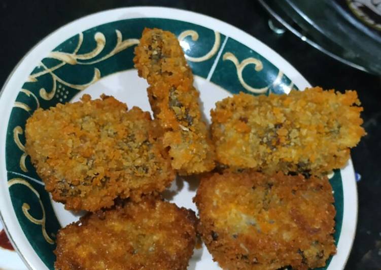 Resep Pisang Nugget Coklat Keju😍 yang Bikin Ketagihan