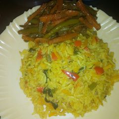 A picture of Veg Pilau.