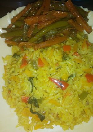 A picture of Veg Pilau.