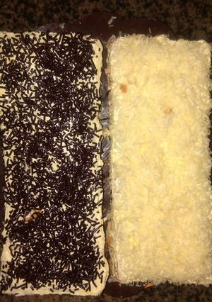 Foto resep Bolu panggang keju coklat ala chef azizah