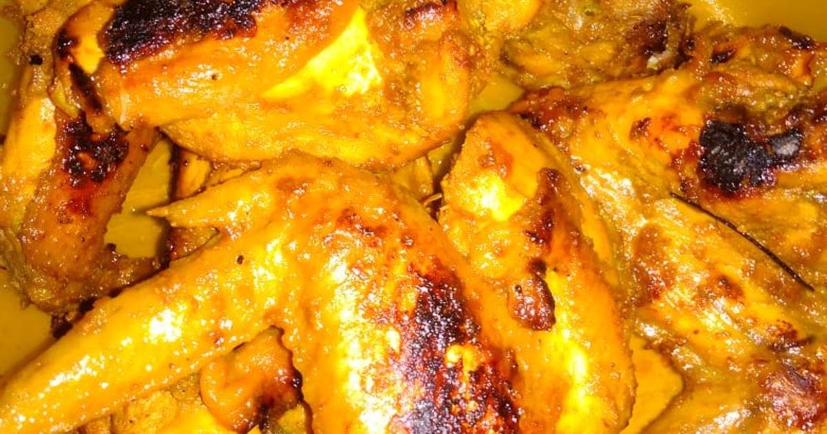 Resep Ayam Bakar Paling Simple Oleh Mamah Alifa - Cookpad