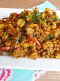 Stir-Fried Spicy Shrimp and Ground Pork