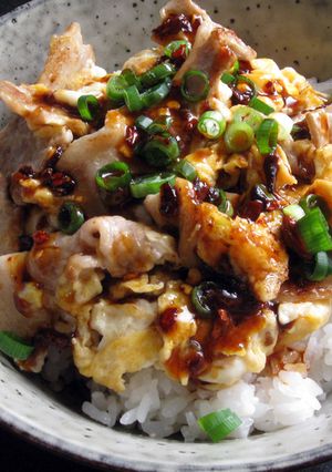 A picture of Pork & Egg Rice Bowl.