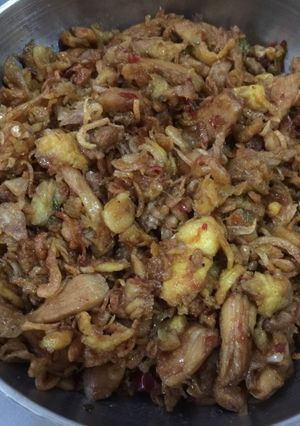 Foto resep Ayam asin pedas manis ala aku
