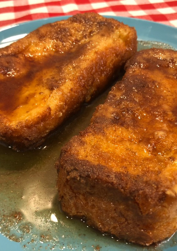 Una foto de Torrijas en freidora de aire (airfryer)