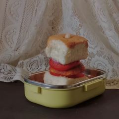 A picture of Moong Dal Burger for Kids lunch.