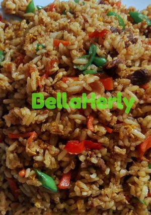 Foto resep Nasi Goreng Kari Daging Domba