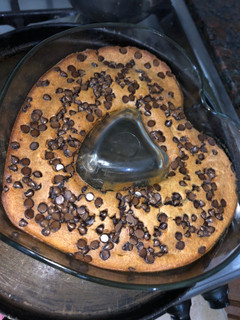 Una foto de Budín integral de pera