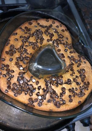 Una foto de Budín integral de pera