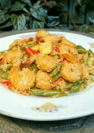 Foto resep Udang Masak Kelapa (tanpa msg)