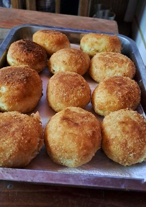 Una foto de Papas rellenas
