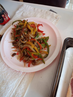 A picture of Pepper steak.