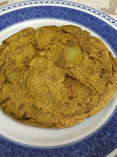 Una foto de 🇪🇸Tortilla proteica para deportistas vegana 🥇