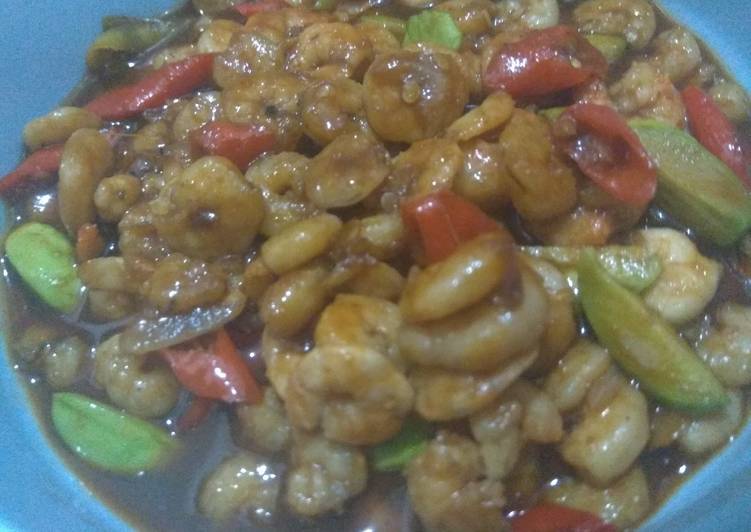 Tumis UDANG PETE HOT 🔥