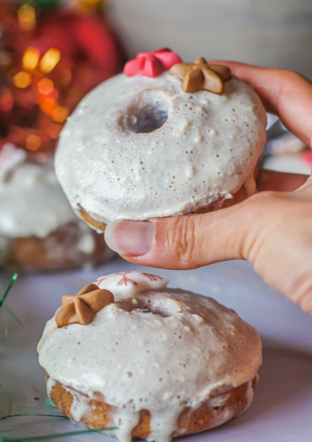 Una foto de Donuts especiados