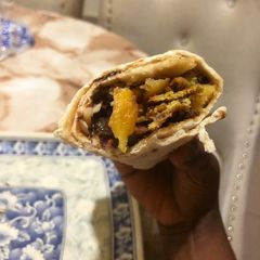 A picture of Suya wraps.