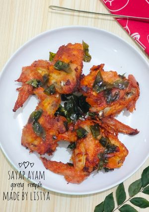 Foto resep Sayap Ayam Goreng Rempah