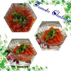 A picture of Tomato Chutney 🍅.