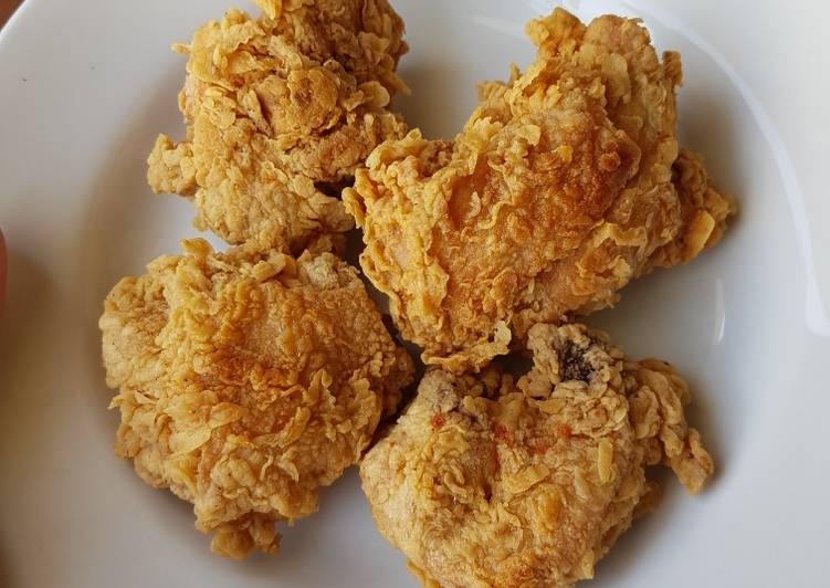 Resep Ayam goreng tepung…No ribet dan awet kres kres yang Bikin Ngiler
