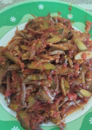 Foto resep Balado teri jengkol