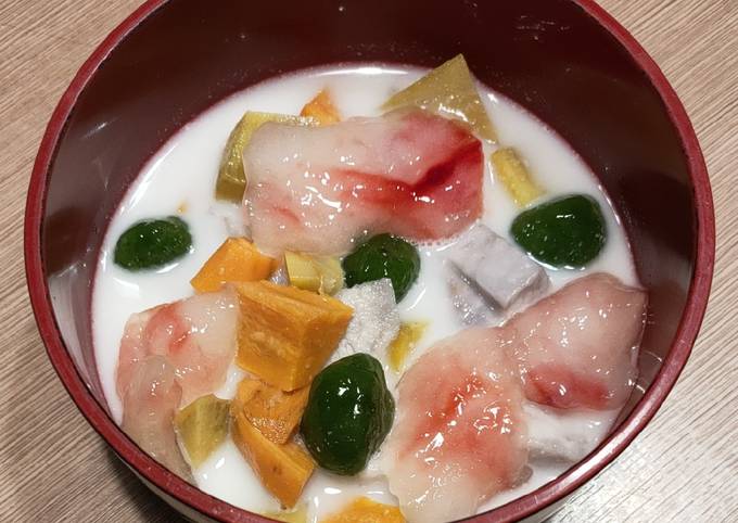 Resep Bubur Cha Cha Bobo Chacha Oleh Finny Puspitasari Muwarman Cookpad