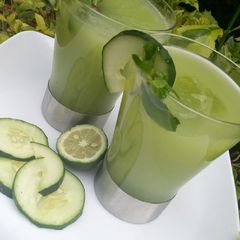 A picture of Cucumber drink.